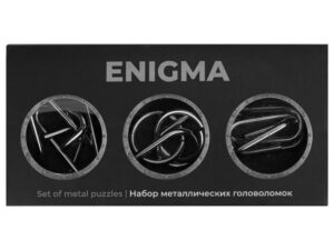 Набор из 3 металлических головоломок в мешочках Enigma — изображение 5