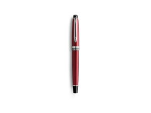 Ручка-роллер Waterman Expert Dark Red Lacquer CT Black, стержень: Fblk — изображение 3