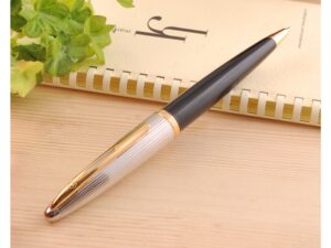 Шариковая ручка Waterman Carene De Luxe, цвет: Black/Silver, стержень: Mblue — изображение 6