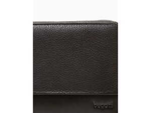 Кошелёк BUGATTI Atlanta, на молнии, чёрный, натуральная воловья кожа, 19,5х2,5х10,5 см — изображение 6
