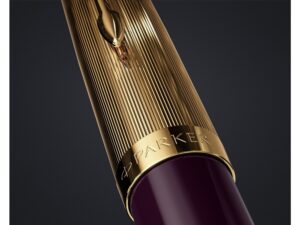 Шариковая ручка Parker 51 DELUXE PLUM GT, стержень: M, цвет чернил: black, в подарочной упаковке. — изображение 6