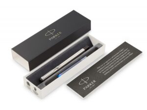 Ручка перьевая Parker Vector Standard Stainless Steel CT, серебристый — изображение 2