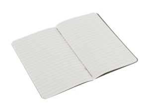 Записная книжка Moleskine Cahier (в линейку, 3 шт.), Pocket (9х14см), серый — изображение 3