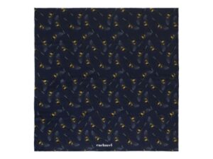 Шелковый платок Victoire Navy