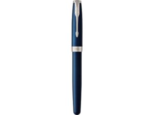 Ручка-роллер Parker Sonnet Blue Subtle CT, стержень: F, цвет чернил: black, в подарочной упаковке — изображение 3