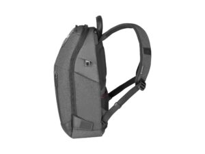 Рюкзак VICTORINOX Architecture Urban2 City Backpack 14'', серый, полиэстер / кожа, 30x19x42 см, 17 л — изображение 5