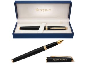 Перьевая ручка Waterman Hemisphere, цвет: MattBlack, перо: F — изображение 5