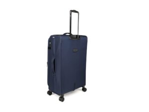 Чемодан TORBER Brosno, синий, нейлон 600D, 48 х 30 х 78 см, 85 л — изображение 3