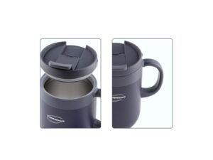 Термокружка из нерж. стали тм THERMOcafe TCCM-460SY (OGY) 0,46L — изображение 3