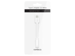 Rombica Type-C Adapter 3.5 White, белый — изображение 2