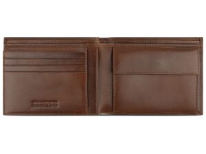 Портмоне BUGATTI Nobile,с защитой данных RFID, коньячного цвета, воловья кожа/полиэстер, 12х2х9,5 см — изображение 3