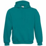 Толстовка Hooded, темно-бирюзовая