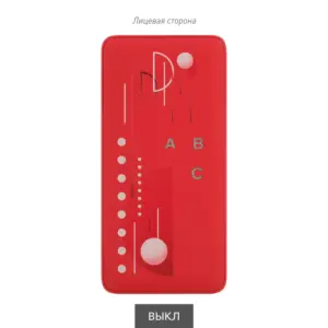 Внешний аккумулятор с подсветкой Ancor PD Plus 10000 mAh, красный — изображение 12