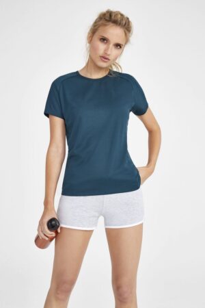 Футболка женская Sporty Women 140, черная — изображение 5