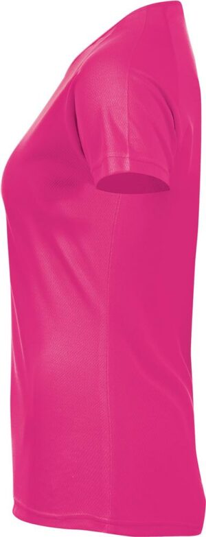 Футболка женская Sporty Women 140, розовый неон — изображение 2