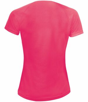 Футболка женская Sporty Women 140, розовый коралл — изображение 2