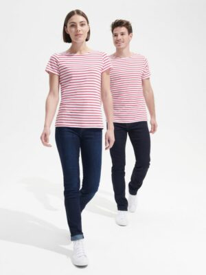 Футболка Miles Women белая с красным — изображение 5