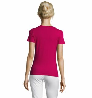 Футболка женская Regent Women, ярко-розовая (фуксия) — изображение 6