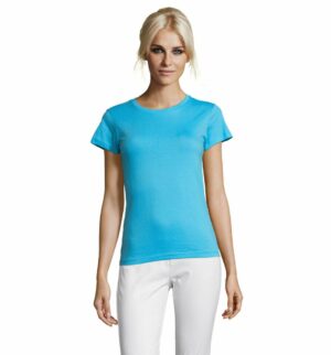 Футболка женская Regent Women, бирюзовая — изображение 4