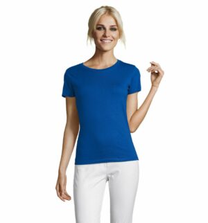 Футболка женская Regent Women, ярко-синяя (royal) — изображение 4