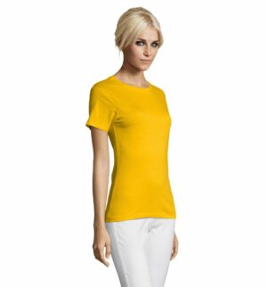 Футболка женская Regent Women, желтая — изображение 5