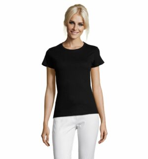Футболка женская Regent Women, черная — изображение 4