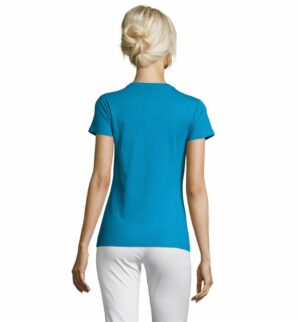 Футболка женская Regent Women, ярко-бирюзовая — изображение 6