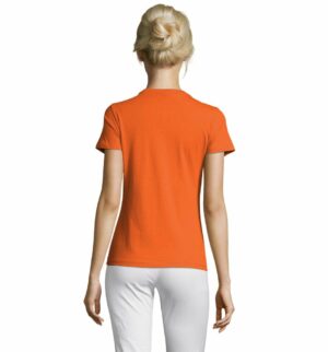 Футболка женская Regent Women, оранжевая — изображение 6