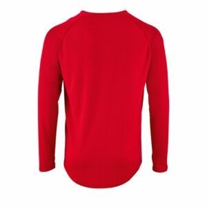 Футболка с длинным рукавом Sporty LSL Men, красная — изображение 2