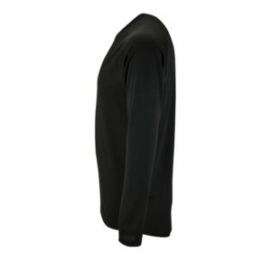 Футболка с длинным рукавом Sporty LSL Men, черная — изображение 3