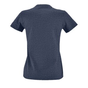 Футболка женская Imperial Fit Women, синий меланж — изображение 3