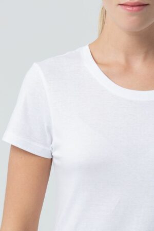 Футболка женская Regent Fit Women, белая — изображение 6