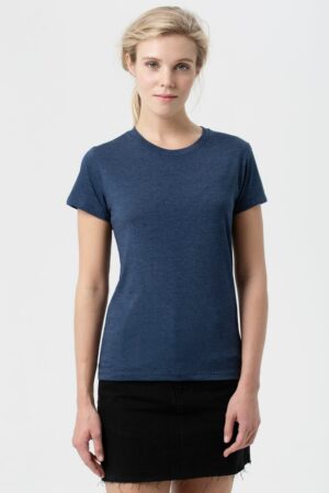 Футболка женская Regent Fit Women, синий меланж — изображение 4