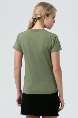 Футболка женская Regent Fit Women, меланж хаки — изображение 5