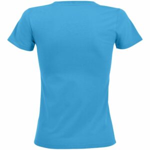 Футболка женская Regent Fit Women, ярко-бирюзовая — изображение 2