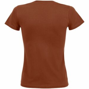 Футболка женская Regent Fit Women, коричневая (терракотовая) — изображение 2