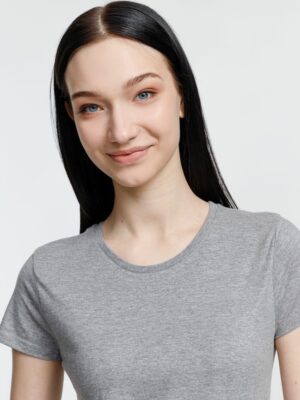 Футболка женская Pioneer Women, серый меланж — изображение 7