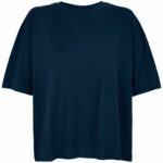 Футболка оверсайз женская Boxy Women, темно-синяя