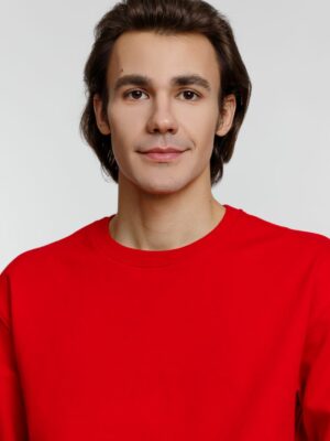 Свитшот унисекс Columbia, красный — изображение 12