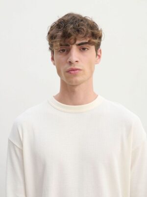 Футболка с длинным рукавом Thermal T, бежевая (неокрашенная) — изображение 5