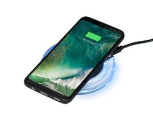 Беспроводная зарядка Pod со светодиодной подсветкой, черный — изображение 2