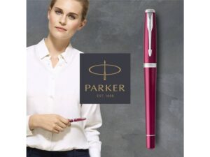 Перьевая ручка Parker Urban Core, Vibrant Magenta CT, F309, перо: F, цвет чернил: blue, в подарочной упаковке — изображение 6