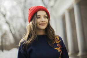 Шапка Nordkyn, красная — изображение 4