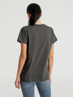 Футболка унисекс Firm Wear, черный меланж — изображение 6