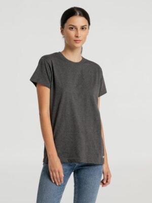 Футболка унисекс Firm Wear, черный меланж — изображение 5