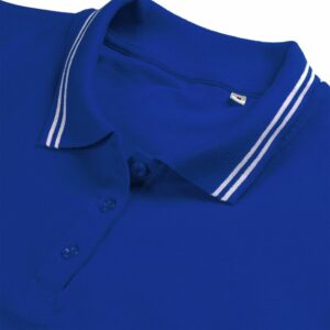 Рубашка поло женская Virma Stripes Lady, ярко-синяя — изображение 3