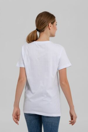 Футболка унисекс T-bolka 160 Original, белая — изображение 5