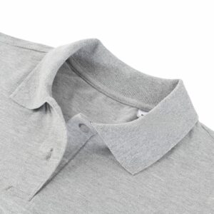 Рубашка поло женская Virma Stretch Lady, серый меланж — изображение 3