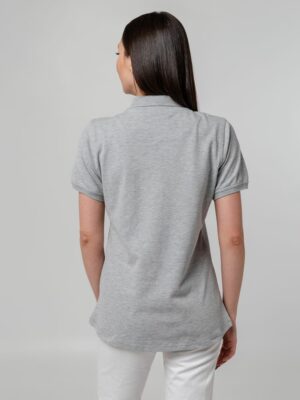 Рубашка поло женская Virma Stretch Lady, серый меланж — изображение 7
