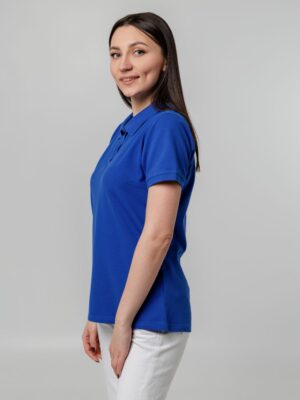Рубашка поло женская Virma Stretch Lady, ярко-синяя — изображение 7
